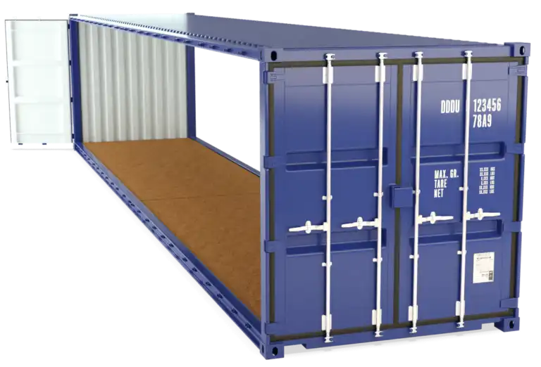 IronBox Storage 40ft Side Opening Container