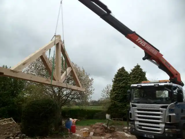 Roof Truss Lifting